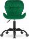 Krzesło obrotowe VASTO OFFICE VELVET GREEN SMOKE 2