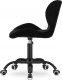 Krzesło obrotowe VASTO OFFICE VELVET BLACK SMOKE 3