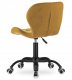 Krzesło obrotowe VASTO OFFICE VELVET SAND SMOKE 3
