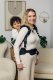 Nosidełko LennyLamb - LennyPreschool: Mała Jodełka Czarny Heban Regulowane 11