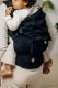 Nosidełko LennyLamb - LennyPreschool: Mała Jodełka Czarny Heban Regulowane 6