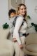 Nosidełko LennyLamb - LennyPreschool: Mała Jodełka Szara Regulowane 9