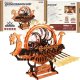 ROBOTIME Drewniane Mechaniczne Puzzle 3D - Smoczy Statek Wikingów 1
