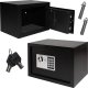 Sejf domowy z zamkiem elektronicznym na kluczyk lub kod 23x17x17 cm 8