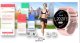 Smartwatch Giewont Sport Around GW120-1 - Powder Pink 7