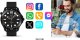 Smartwatch Veltori VT150-1 Czarny Pasek Silikonowy + Czarna Bransoleta 14