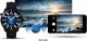 Smartwatch Veltori VT150-1 Czarny Pasek Silikonowy + Czarna Bransoleta 17