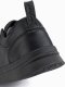 Męskie monochromatyczne buty w stylu sportowym z przeszyciami  czarne V4 OM-FOCS-0159 42 3