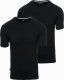 Zestaw męskich t-shirtów z okrągłym dekoltem - czarna V5 Z101 XL 1