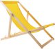 Zestaw dwóch leżaków żółtych, Woodok 2