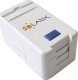 Solarix Solarix Zásuvka modulární pro 1 keystone na omítku bílá SXMO-1-0-WH 1