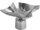 Patera ozdobna metalowa 20 cm srebrna 1