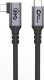 Kabel USB MicroConnect USB-C - USB-C 0.5 m Czarny (USB3.2CC005-A) 2