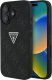 Guess Hot Stamp 4G Pattern Triangle Metal Logo case for iPhone 16 black 10