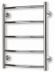 Towel dryer ELONIKA EP50x86KLU, 860 x 456 mm, filled, chrome. 1