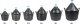 Wine bottle with narrow neck BIOWIN, 5.7/4 cm, 15 l 2