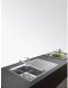 Sink FRANKE SKX 611-79, steel, 79 x 50 cm, with valve 2
