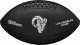Wilson Wilson NFL Team Metallic Premiere Los Angeles Rams Ball WF4015819XB Czarne 9 1
