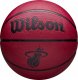 Wilson Wilson NBA Team Tribute Solid Miami Heat Ball WZ4025416XB Czerwone 5 1