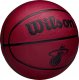 Wilson Wilson NBA Team Tribute Solid Miami Heat Ball WZ4025416XB Czerwone 5 5