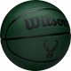 Wilson NBA Team Tribute Solid Milwaukee Bucks Ball WZ4025417XB Zielone 5 5
