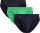 SLIPY ATLANTIC 3MP-193 WL25 (kolor granat-zielony-granat, rozmiar L) 3