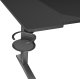Biurko Genesis Holm Modular 140 Czarne 140 cmx75 cm 11