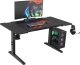 Biurko Genesis Holm Modular 140 Czarne 140 cmx75 cm 25