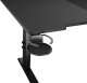 Biurko Genesis Holm Modular 180 Czarne 180 cmx75 cm 11