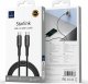 Kabel USB WiWU USB-C - USB-C 1 m Czarny 4