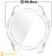 JG Smart ETUI OCHRONNE 2w1 SZKŁO HARTOWANE do Garmin Fenix 8 - 51mm 11