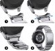 TYTANOWA BRANSOLETA DO SAMSUNG GALAXY WATCH 4 5 6 7 FE PRO od 40mm do 47mm 11