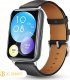 PASEK SKÓRZANY DO HUAWEI WATCH FIT 2 | SKÓRA KOLOR CZARNY - JAKOŚĆ PREMIUM 6