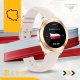 SMARTWATCH ZEGAREK DAMSKI ROZMOWY MENU PL CIŚNIENIE POWIADOMIENIA 3 paski 14
