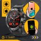 SMARTWATCH WODOODPORNY ZEGAREK MĘSKI MENU PL ROZMOWY CIŚNIENIE SMART WATCH 7