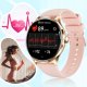 SMARTWATCH DAMSKI ZEGAREK POLSKIE MENU ROZMOWY CIŚNIENIE PULS DLA KOBIETY 8