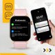 SMARTWATCH DLA SENIORA POMIAR GLUKOZY CIŚNIENIE TĘTNO TEMPERATURA TLEN PL 12