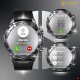 SMARTWATCH MĘSKI ZEGAREK CZARNY ROZMOWY ZDROWIE SPORT AMOLED 500mAh MENU PL 3