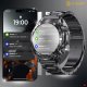 SMARTWATCH MĘSKI ZEGAREK CZARNY ROZMOWY ZDROWIE SPORT AMOLED 500mAh MENU PL 4