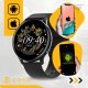 SMARTWATCH ZEGAREK DAMSKI MENU PL ROZMOWY POWIADOMIENIA SMART WATCH CZARNY 12