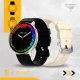 SMARTWATCH ZEGAREK DAMSKI MENU PL ROZMOWY POWIADOMIENIA SMART WATCH ZŁOTY 4