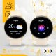 SMARTWATCH ZEGAREK DAMSKI MENU PL ROZMOWY POWIADOMIENIA SMART WATCH ZŁOTY 8