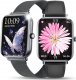 SMARTWATCH ZEGAREK DAMSKI POLSKIE MENU CIŚNIENIE ROZMOWY PULS SPORT 2paski 1
