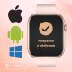 SMARTWATCH DAMSKI ZEGAREK ROZMOWY SMS SPORT ZDROWIE ZLOTY MENU PL + 4 PASKI 11