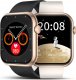 SMARTWATCH DAMSKI ZEGAREK ROZMOWY SMS SPORT ZDROWIE ZLOTY MENU PL + 4 PASKI 1