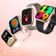 SMARTWATCH DAMSKI ZEGAREK ROZMOWY SMS SPORT ZDROWIE ZLOTY MENU PL + 4 PASKI 3