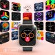 SMARTWATCH DAMSKI ZEGAREK ROZMOWY SMS SPORT ZDROWIE ZLOTY MENU PL + 4 PASKI 5