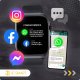 SMARTWATCH DLA SENIORA ZEGAREK EKG FUNKCJA POMIARU CUKRU CIŚNIENIE MENU POL 5
