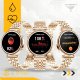 SMARTWATCH DAMSKI ZEGAREK MENU PL ROZMOWY PIĘKNA BRANSOLETA ZŁOTY + 4 PASKI 14