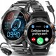 ZEGAREK SMARTWATCH MĘSKI Z CIŚNIENIOMIERZEM ROZMOWY DWA PASKI MENU POLSKIE 16